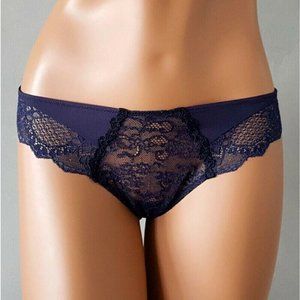 Lise Charmel Antinea Declaration Beaute Bleu Naphte Tangs Panty Size XS …